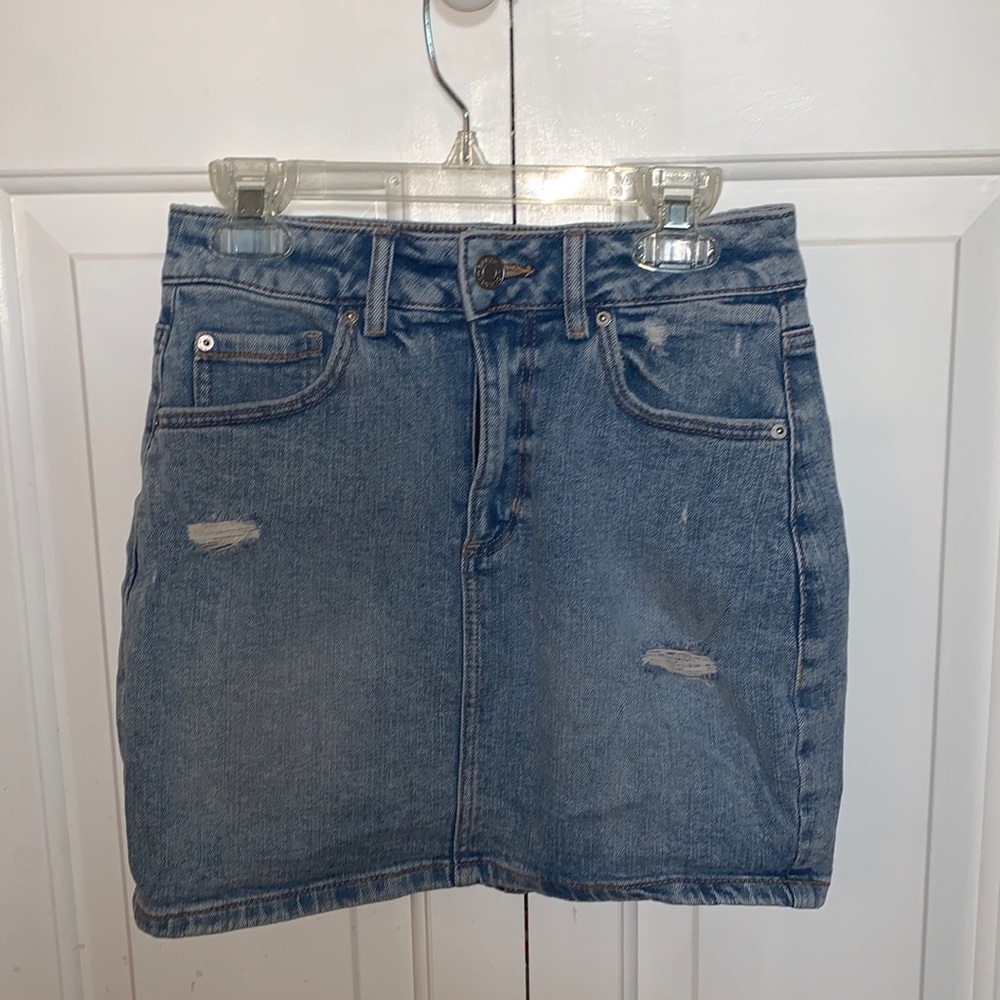 Denim skirt